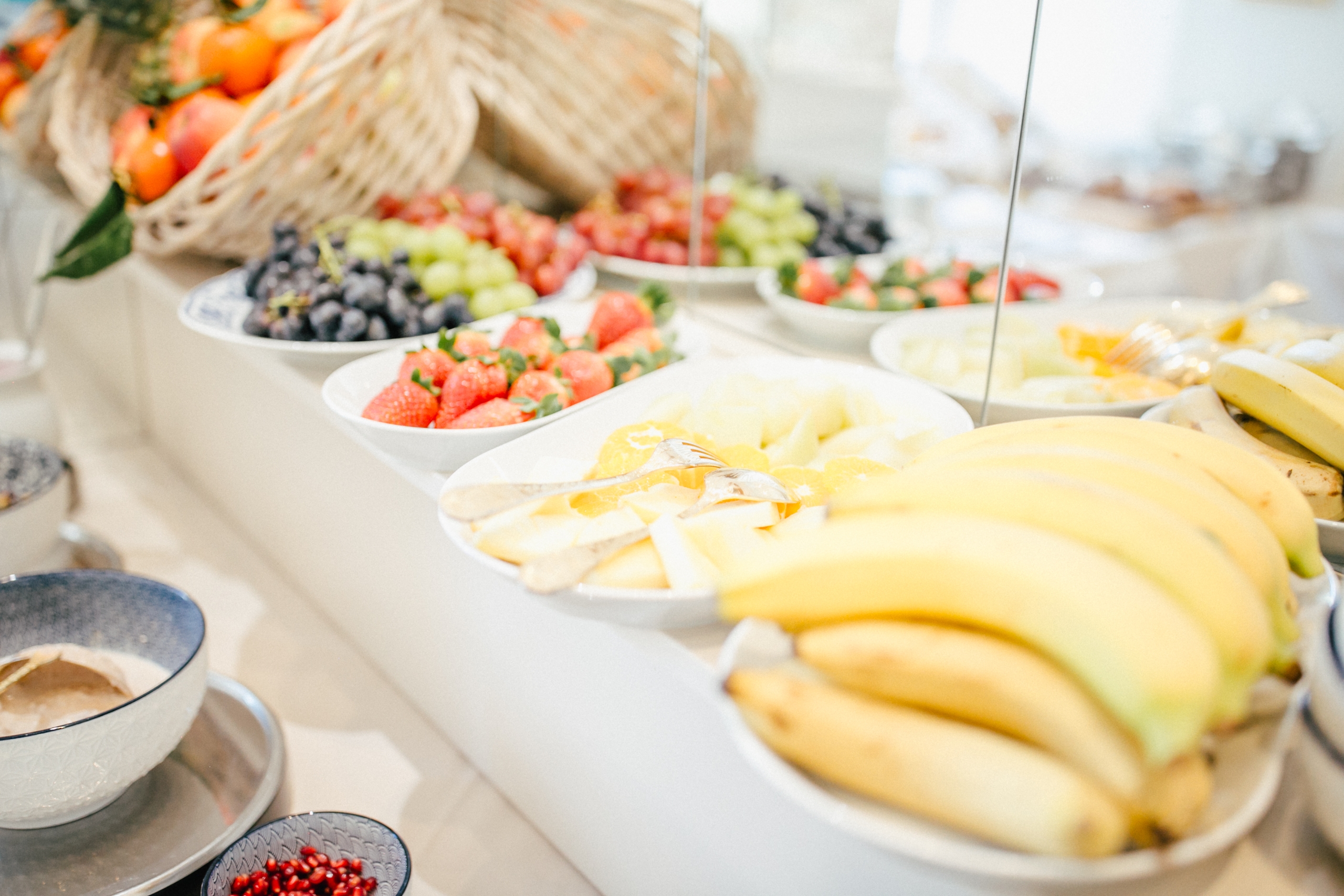 Obst zum Frühstück