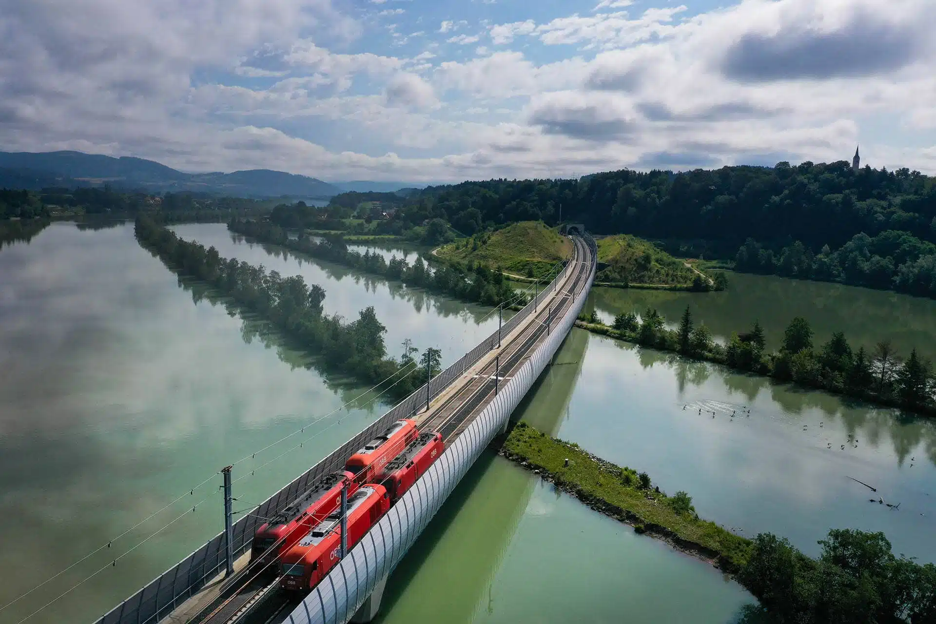 Mit der Koralmbahn direkt nach Villach