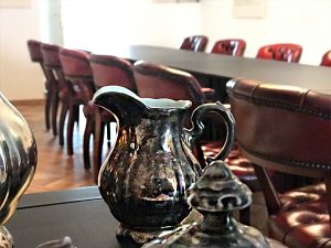 Wasser im Boyneburg Salon