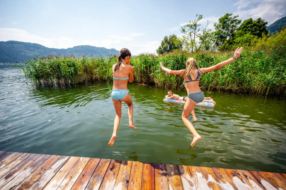 Divertimento in famiglia al resort Bodensdorf sul lago di Ossiach