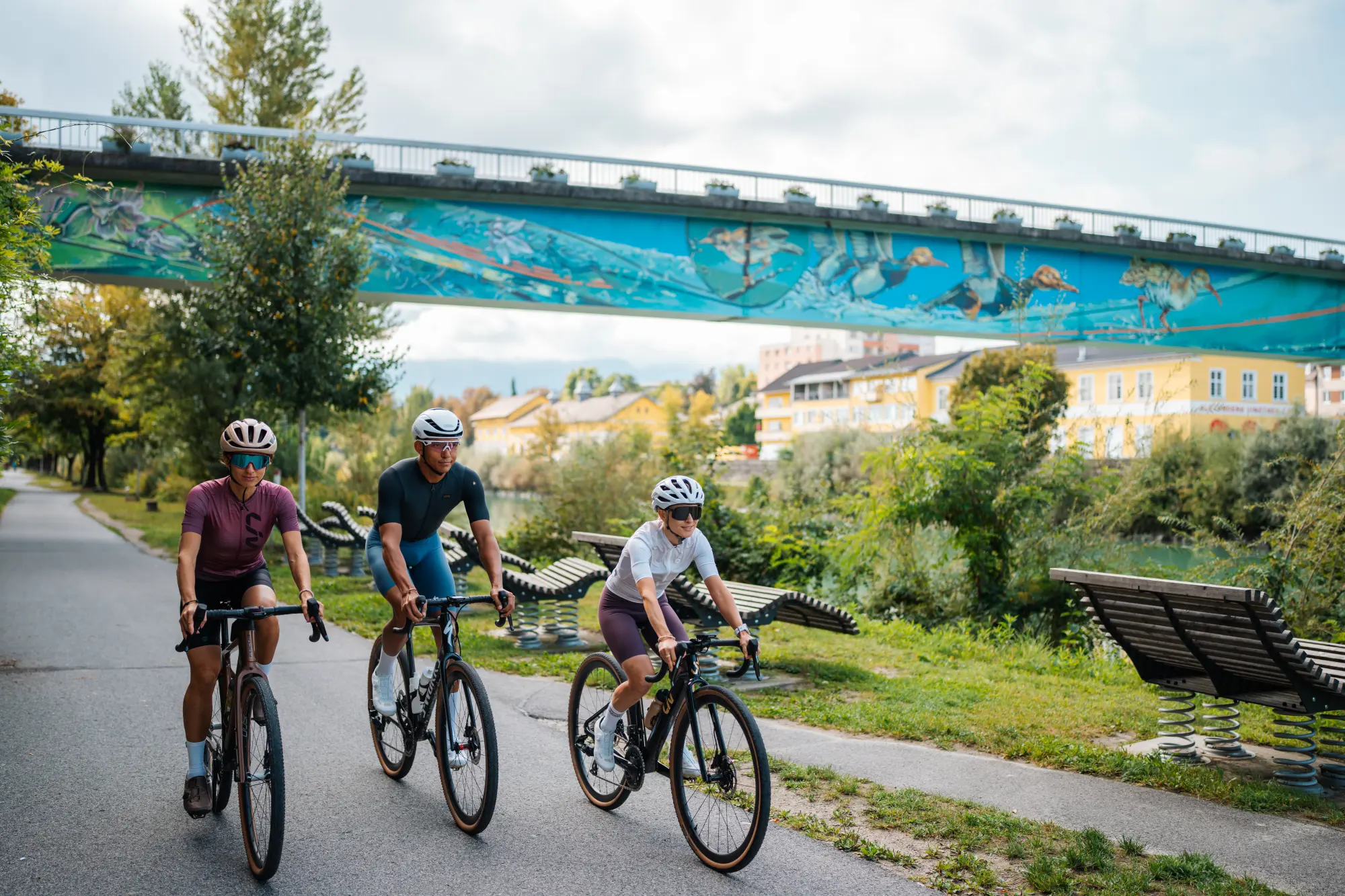 Pista ciclabile della Drava Carinzia Pubblicità Martin Hoffmann