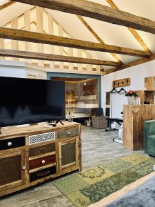 Fernseher im Private-Spa