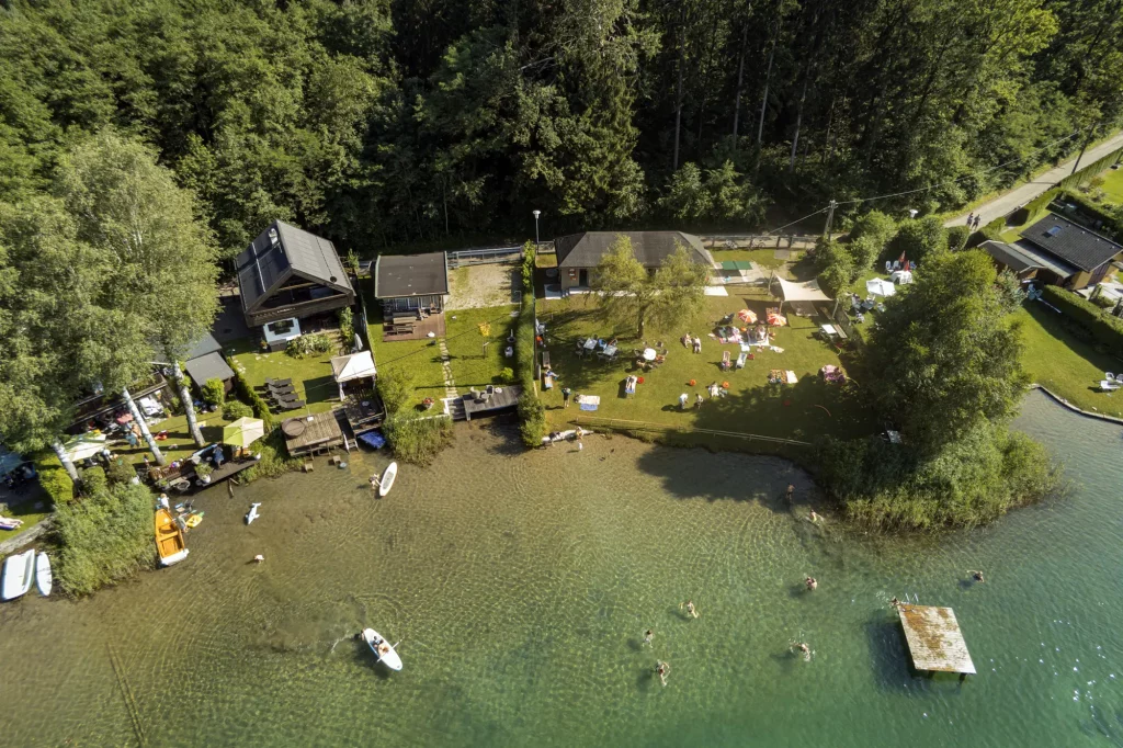 Der Relaxbeach am Magdalenensee