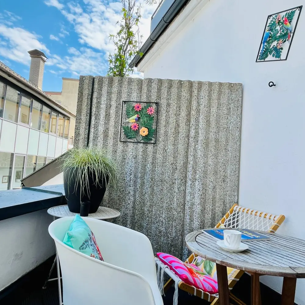 Großer Balkon des Superior Zimmers