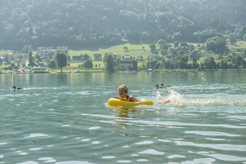 Badespaß am Ossiacher See in Kärnten